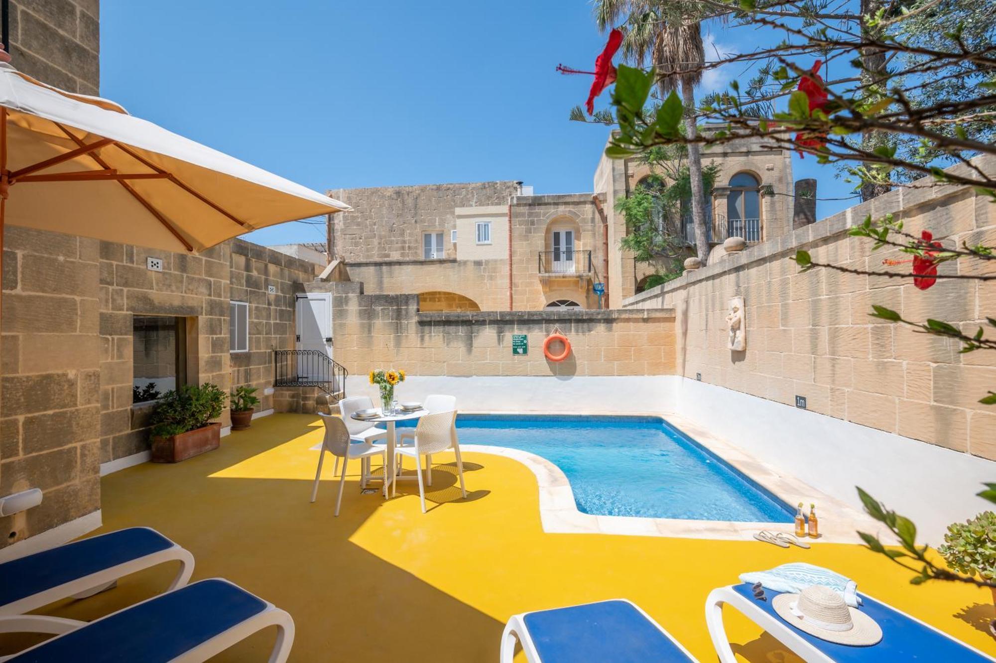 Dar Ta' Mansi Farmhouse With Private Pool Villa Għarb Exterior foto